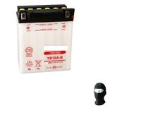 COMPATIBILE CON HONDA 600 XL V Transalp 1995 BATTERIA GIA' PRONTA ALL'USO YUASA YB12A-B BATTERIE 12 AMP 12 V PER MOTO 113X70X105MM