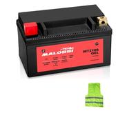 COMPATIBILE CON HONDA CBR RR-R Fireblade 954 per anno 2002 al 2003 BATTERIA YTZ10S MALOSSI IN GEL MTZ10S FORNITA CARICA E PRONTA ALL’USO BATTERIE ATTIVE 8,6 AMPERE 12 VOLT 150X88X93MM