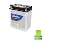 COMPATIBILE CON HONDA CBX F/F2 (PC04) 550 per anno 1982 al 1984 BATTERIA YB12A-A TECNIUM BB12A-A BATTERIE 12 AMPERE 12 VOLT FORNITA COMPLETA PER L'UTILIZZO 134X80X160MM