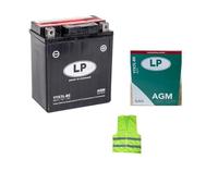 COMPATIBILE CON HONDA FES Pantheon 4T 125 per anno 2003 al 2006 BATTERIA YTX7L-BS LP AGM FORNITA PRONTA E CARICA PER L'UTILIZZO BATTERIE 6 AMPERE 12 VOLT SPECIFICA 113X70X130MM