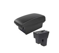 Compatibile Con Honda Per Fit For Jazz 2 2008 2009 2010 2011 2012 2013 Bracciolo Box Bracciolo Box Bracciolo Auto Bracciolo Box Portaoggetti Console Centrale Auto(B2 Black line 3 USB)