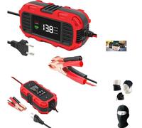 COMPATIBILE CON HONDA SH 125 MODE CARICABATTERIE MANTENITORE PER BATTERIE AL PIOMBO 12V DA 4AH A 30AH CARICA INTELLIGENTE AUTOMATICO PER MOTO SCOOTER QUAD JET SKI AUTO CAMPER