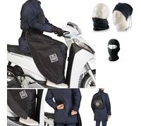 COMPATIBILE CON HONDA SH 350 COPRIGAMBE TERMOSCUD PARANNANZA UNIVERSALE DA INDOSSARE CON PETTORINA A TRACOLLA E TASCA TRASFORMABILE IN BUSTA TAGLIA UNICA TUCANO