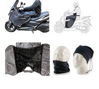 COMPATIBILE CON HONDA SILVER WING 400 COPRIGAMBE IMPERMEABILE PARANNANZA PER SCOOTER E MAXISCOOTER COPERTA TERMICA COPERTURA PER GAMBE PETTO ANTIPIOGGIA ANTIFREDDO PELLICCIA UNIVERSALE