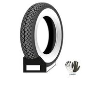 COMPATIBILE CON HONDA SK M Dio ZX SC 01 50 COPERTONE PNEUMATICO GOMMA KENDA BIANCO E NERO K333 VESPA 3 00 10 B14 42J FASCIA BIANCA TASSELLATO ADATTO SUL BAGNATO