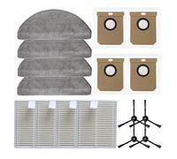 Compatibile Con Hoover HG4 For Aspirapolvere Hydro Pro, Filtro Spazzola Laterale, Panno For Mocio, Sacchetto For La Polvere, Kit Accessori For Elettrodomestici.