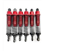 Compatibile Con HOSIM Per XINLEHONG Per XLH 9125 9155 1/10 RC Car Parts Accessori 6 Pezzi Ammortizzatore Ammortizzatore Olio In Metallo Ammortizzatori Auto RC