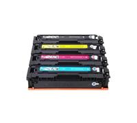 Compatibile con HP, 207A 206A Cartuccia Toner Con Chip Per M255 M282 | M255dw, M255nw, M282nw, M283fdn, M283fdw, M283cdw, Materiali di consumo for stampanti(1set-206a)