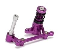 Compatibile Con HPI Per SAVAGE Per Flux HP XL X 4.6 5.9 21 25 SS 4.1 3.5 1/8 RC Auto Parti Upgrade 85058 Assieme Protezione Sterzo Alluminio RC Parti Auto(Purple)