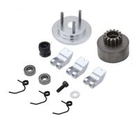 Compatibile Con HSP Monster Truck 1:8 RC Auto Parti Upgrade Kit Composto Da Campana Frizione 14T E Volano Codice 81020 RC Parti Auto(Silver)