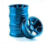 Compatibile Con HSP Per Tamiya Per HPI Per Kyosho Per TT02 On-Road Drift Car In Lega Di Alluminio Metallo Mozzo Ruota Salire Per Auto Cerchione Per 1/10 Ricambi Pneumatici RC