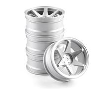 Compatibile Con HSP Per Tamiya Per HPI Per Kyosho Per TT02 On-Road Drift Car In Lega Di Alluminio Metallo Mozzo Ruota Salire Ruota Per Auto Cerchione Per 1/10 RC Pneumatici Ruota