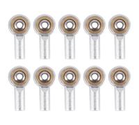 Compatibile Con HSP Per Tamiya Per Mini 4WD RC Car Truck Crawler Boat Airplane 10 Pezzi In Metallo M2 Tie Rod End Ball Joint Link Ball Head Rc Biella per auto