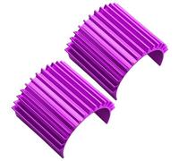 Compatibile Con HSP Per WLtoys Per Redcat Per Traxxas 1/16 1/18 RC Auto Parti Upgrade Dissipatore Di Calore Per Motore Elettrico Brushless E Brushed RC Parti Auto(Purple)