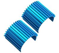 Compatibile Con HSP Per WLtoys Per Redcat Per Traxxas 1/16 1/18 RC Auto Parti Upgrade Dissipatore Di Calore Per Motore Elettrico Brushless E Brushed RC Parti Auto(Blue)