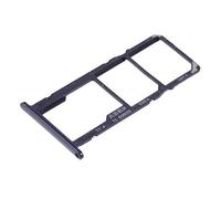 Compatibile con HUAWEI Y5 (2018) / HONOR 7S schermo 5.45 Try tray Vassoio alloggio porta scheda OEM Dual SIM Card Sim1 Sim2 + SLOT slitta per lettore Memoria Micro Sd (BLU)
