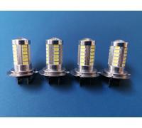 Compatibile Con Hyundai iX 20 2010+ 4X H7 LED 33SMD 12V Fari Fendinebbia
