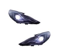 Compatibile Con Hyundai Per Sonata 2011 2012 2013 2014 2015 2016 Faro DRL Indicatore Di Direzione Abbagliante Faro Angel Eye Lente Del Proiettore Faro Anteriore