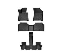 Compatibile con Hyundai Santa Fe 2025-2024 6/7 posti Tappetini in TPE for tutte le stagioni Tappetino for bagagliaio impermeabile Tappetino personalizzato for carburante e ibrido(Trunk mats...,Fuel)