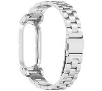 Compatibile con i cinturini Google Fitbit Air; cinturino in metallo (Silver,3-Link Band)