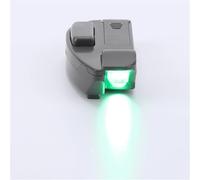 Compatibile con i componenti dell'aspirapolvere Dyson, accessorio for la visualizzazione della polvere con luce LED verde for una maggiore visibilità(2Pcs Black)