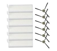 Compatibile con i filtri e la spazzola laterale for aspirapolvere robot Lefant M330 / M330 Pro, set da 6
