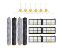 Compatibile con i kit di ricambi iRobot Roomba serie 800 860 865 866 870 871 880 885 886 890 900 960 966 980 Spazzola laterale principale Filtro Hepa Sacchetto for la polvere(Light Grey)