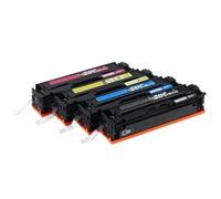 Compatibile con i materiali di consumo per stampanti 410X CF410X CF411X CF412X CF413X Cartuccia toner per Color Pro M452dw M452dn M452nw M477fnw M477fdn M477fdw M377dw(M(5000pages))