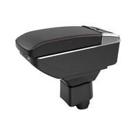 Compatibile Con I Modelli Chery A1 A3 2007-2011, Bracciolo Centrale Per Auto, Doppio Strato, Portabicchieri USB, Accessori Per Auto(B2 Black line NO USB)