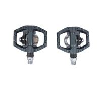 Compatibile con i pedali Shimano PD-EH500 SPD | Altezza stack di 17,4 mm, clip SPD su un lato, piattaforma piatta su un lato