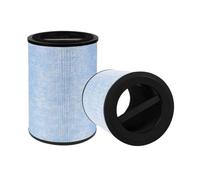 Compatibile con i purificatori d'aria F300 e AP300 Filtro di ricambio for il sistema Filtrazione a quattro stadi Utilizza filtro dell'aria antiparticolato grado H13 a carbone attivo(2Pcs)