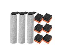 Compatibile con I Ricambi per Aspirapolvere Robot per Uwant D100/ D100 PRO/ D500 PRO/ D600: Filtri HEPA e Spazzola A Rullo.