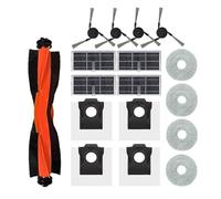 Compatibile con i robot aspirapolvere Dreame X40 Ultra / X40 Pro. Pezzi di ricambio: spazzole laterali principali, panni for mocio, filtri HEPA, sacchetti for la polvere, accessori.(Dark Khaki)