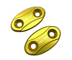 Compatibile con il cappuccio degli eliminatori degli specchietti azionati dal parabrezza della copertura del foro dello specchio del motociclo R1 2007-2014(D)