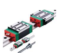 Compatibile con il carrello con cursore su binario HGH15CA-HGH25CA | Low noise wear-resistant sliding blocks for 15/20/25 linear guide rail CNC equipment(HGH20CA,Only 1pc Block)