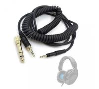 Compatibile con il cavo a spirale OFC da 6,35 mm Sennheiser HD6DJ/HD8 per apparecchiature DJ.