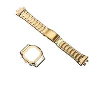 Compatibile con il cinturino Casio piccolo quadrato gmw-b5000 GM-B2100 | Bracciale da uomo con cassa in metallo massiccio e cinturino in acciaio inossidabile b5000