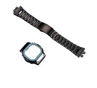 Compatibile con il cinturino Casio piccolo quadrato gmw-b5000 GM-B2100 | Bracciale da uomo con cassa in metallo massiccio e cinturino in acciaio inossidabile b5000