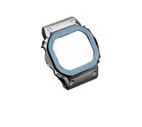 Compatibile con il cinturino Casio piccolo quadrato gmw-b5000 GM-B2100 | Bracciale da uomo con cassa in metallo massiccio e cinturino in acciaio inossidabile b5000