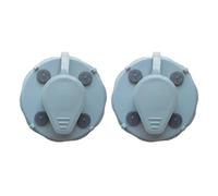 Compatibile con il drone di protezione agricola T40 T50 T60 serbatoio 'acqua scatola dei medicinali coperchio madre con anello di tenuta protezione agricola universale(T40 2pcs-Grey)