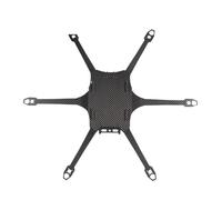 Compatibile con il drone DJI Phantom 4, kit di estensione del telaio in fibra di carbonio a sei assi TEARCKEP GX-V6 da 10 pollici