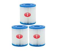 Compatibile Con Il Filtro For Piscina Bestway Tipo I 58093 - Filtro For Spa Da 3,5" X 3,1", Compatibile Con Flowclear 58381 E 58511e - Sostituzione Della Pompa For Piscina Da 300/330 Gal/H(3pcs)
