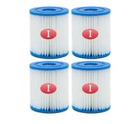 Compatibile Con Il Filtro For Piscina Bestway Tipo I 58093 - Filtro For Spa Da 3,5" X 3,1", Compatibile Con Flowclear 58381 E 58511e - Sostituzione Della Pompa For Piscina Da 300/330 Gal/H(4pcs)
