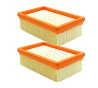 Compatibile con il filtro HEPA for aspirapolvere Kärcher for i modelli NT65/2 NT72/2 NT25 NT35 SE3001 MV4 MV5 MV6(F (2Pcs))