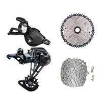 Compatibile Con Il Kit Catena Cassetta Deragliatore Shimano Deore M7100 | Set di trasmissione completo 1x12 velocità con catena, deragliatore e cassetta abbinati for aggiornamento MTB