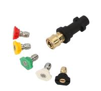 Compatibile Con Il Kit Di Accessori For Idropulitrice Karcher K2-K7 Con 5 Ugelli A Spruzzo A Sgancio Rapido, Adattatore For Cannone A Schiuma ROUE(D)