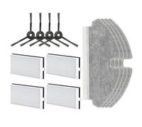 Compatibile con il kit di ricambio Dreame Mova con spazzola laterale, filtro HEPA e panno for il lavaggio for robot aspirapolvere M1