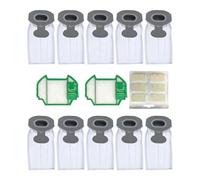 Compatibile con il kit di sostituzione del sacchetto raccolta della polvere e pre-filtro dell'aspirapolvere senza fili VK7 FP7