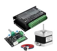 Compatibile con il kit driver motore passo-passo Nema17 17HS4401+TB6600 4A+MKS OSC, velocità regolabile in avanti e indietro for tavolo scorrevole for incisore CNC.(Cable-Dupont B)
