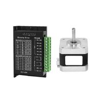 Compatibile con il kit driver motore passo-passo Nema17 17HS4401+TB6600 4A+MKS OSC, velocità regolabile in avanti e indietro for tavolo scorrevole for incisore CNC.(Cable-Dupont)